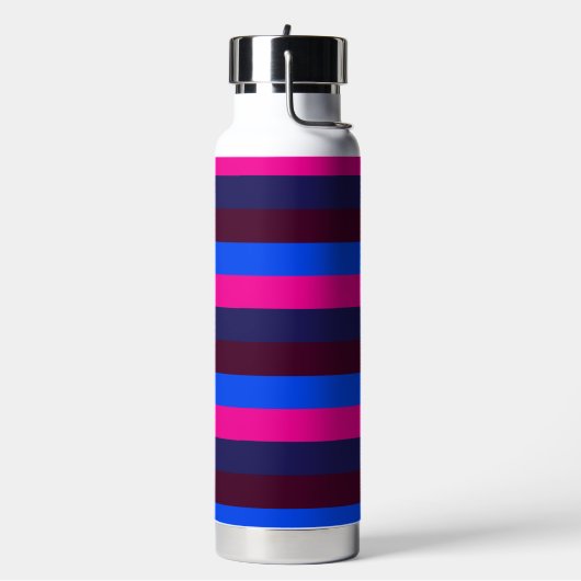 Middag neon strepen waterfles (Links)