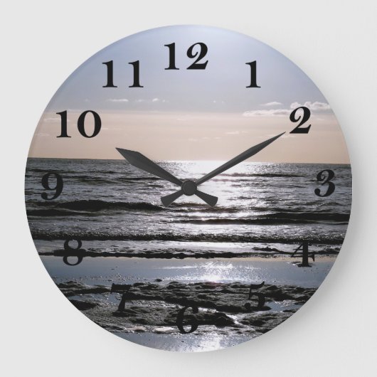 middag om 12.00 uur, strand North Holland Grote Klok (Voorkant)