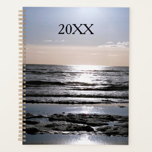 middag om 12.00 uur, strand North Holland Planner (Voorkant)