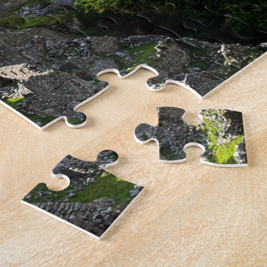 middag om Machu Picchu, Peru Legpuzzel (Zijkant)