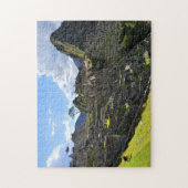 middag om Machu Picchu, Peru Legpuzzel (Verticaal)