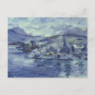 middag op het Lucerne-meer, 1924 Briefkaart