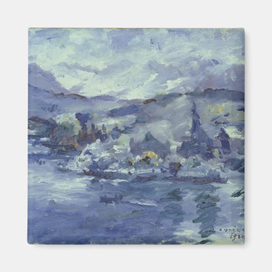 middag op het Lucerne-meer, 1924 Magneet (Voorkant)