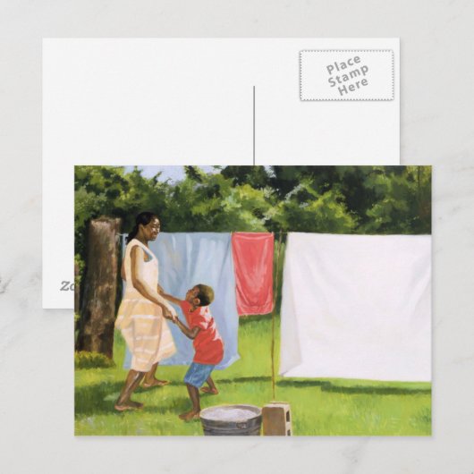 middag pauze 2000 briefkaart (Voorkant / Achterkant)