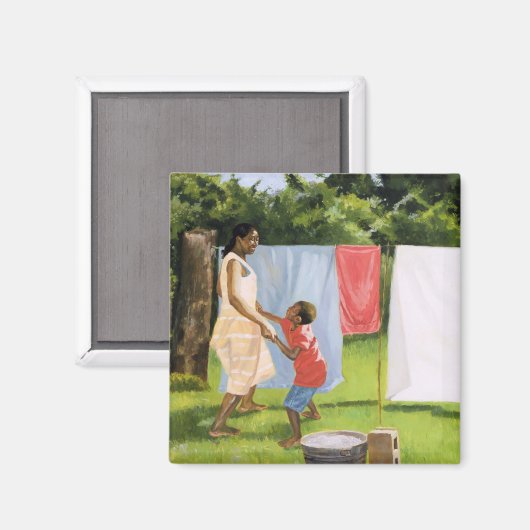 middag pauze 2000 magneet (Voorkant / Achterkant)