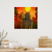 middag poster (Keuken)