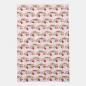 Middag Tea Party Macarons Teacup Cream Scone Theedoek (Verticaal)