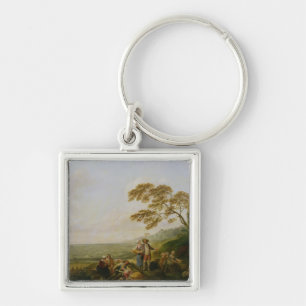 Middag, uit een reeks op de vier uur van de sleutelhanger