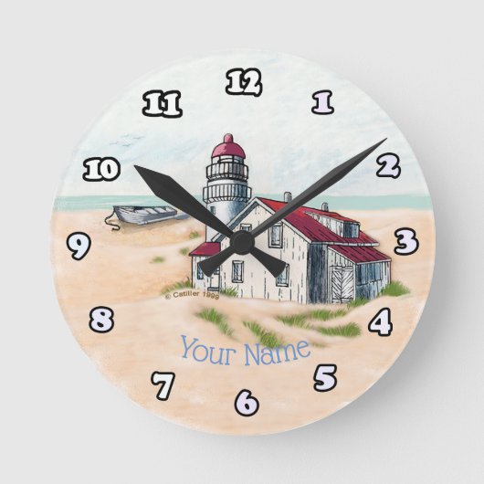 Middag Vuurtoren Ronde Klok (Voorkant)