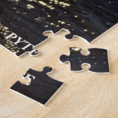 Middag zonreflectie op water legpuzzel (Zijkant)