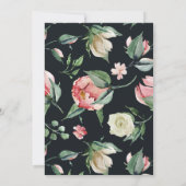 middagbloem bloedige geboorte aankondiging (Achterkant)