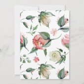 middagbloem bloedige geboorte aankondiging (Achterkant)