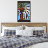 middagdatumboom canvas afdruk (Insitu (Slaapkamer))