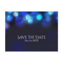 Middaghemelblauwe lichten Trouw Save the Date