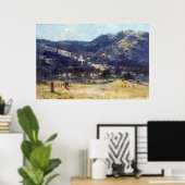 Middaglicht Goulburn Valley Arthur Streeton Poster (Thuiskantoor)