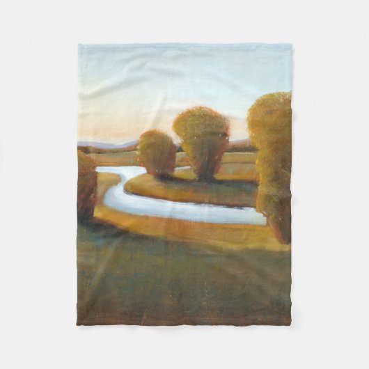 Middaglicht V Fleece Deken (Voorkant)