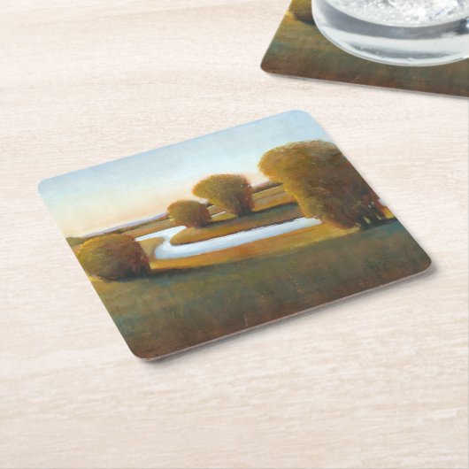 Middaglicht V Kartonnen Onderzetters (Schuin)