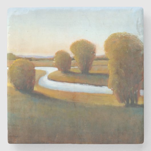 Middaglicht V Stenen Onderzetter (Voorkant)