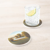 Middaglicht V Zandsteen Onderzetter (Zijkant)