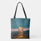 Middaglichtjes in een pot tote bag (Achterkant)