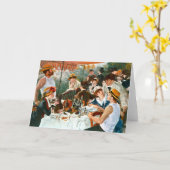Middagmaal van de Partij van het Roeien, Renoir Kaart (Gele Bloem)