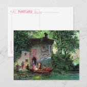 Middagmiddag bij het Briefkaart van het Comomeer (Voorkant / Achterkant)