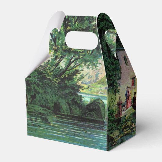 Middagmiddag bij het Comodammeer Bedankdoosjes (Achterkant)