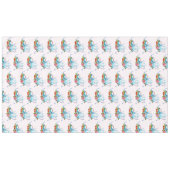 Middagmiddag het Patroon van de Waterverf van Tea  Tafelkleed (Voorkant (Horizontaal))