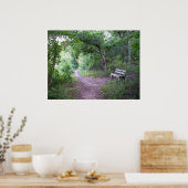 Middagmiddag in het bos poster (Keuken)