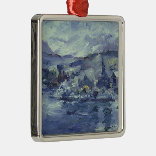 Middagmiddag op het Lucerne-meer, 1924 Metalen Ornament (Rechts)