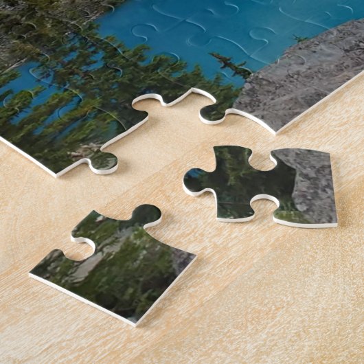 Middagmiddag op het Moraine Lake, Alberta Canada Legpuzzel (Zijkant)