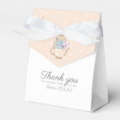 Middagmiddag tijdens de Tea Party Bedankdoosjes (Voorkant Zijde)