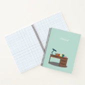 Middagstudie Bureaunotitieboek Notitieboek (Binnen)