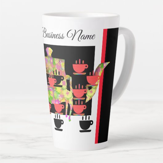 Middagthee Latte Mok (Rechterhoek)