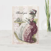 Middagthee! Met vriendelijke groet Bedankkaart (Voorkant)