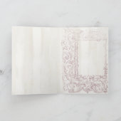 Middagthee! Met vriendelijke groet Bedankkaart (Binnen)