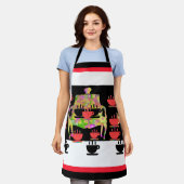 Middagthee Schort (Gedragen)