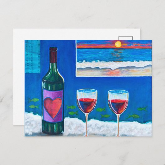 Middagvreugde Briefkaart (Voorkant / Achterkant)