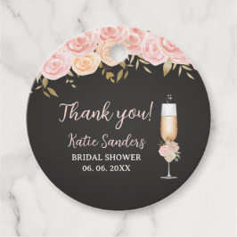 Midday Mimosa Bridal Shower Opulent Blooms Bedankjes Labels