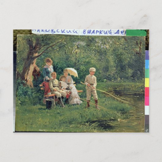Midday Sun, 1881 Briefkaart (Voorkant)