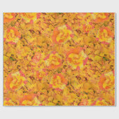 Midday Sunshine Floral Cadeaupapier (Vlak)