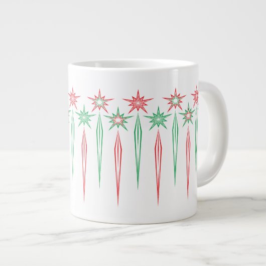 Midde Mod Icicles Jumbo Mok (Voorkant rechts)