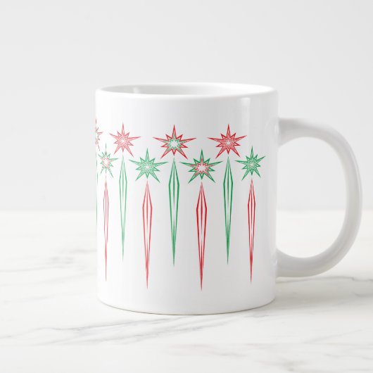 Midde Mod Icicles Jumbo Mok (Rechts)