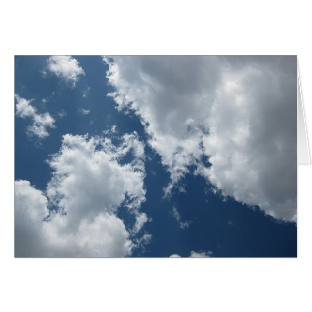 Middedagwolken (Voorkant Horizontaal)