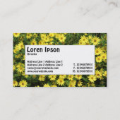 Middel label - Gele dagen (Achterkant)