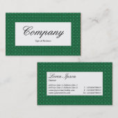 Middel Label - groene structuur (Voorkant / Achterkant)