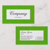 Middel Label - groene structuur (Voorkant / Achterkant)