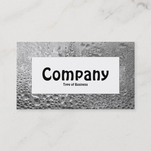 Middel label - Koel water (Voorkant)
