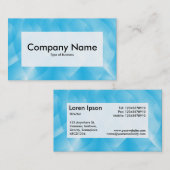 Middel Label v3 - Blauwe curven (Voorkant / Achterkant)