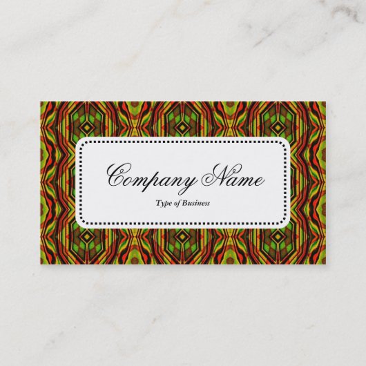 Middel Label v5 - Abstracte geometrisch (Voorkant)